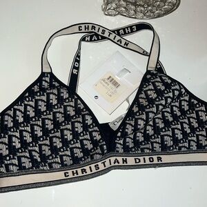 Christian dior bralette, size L